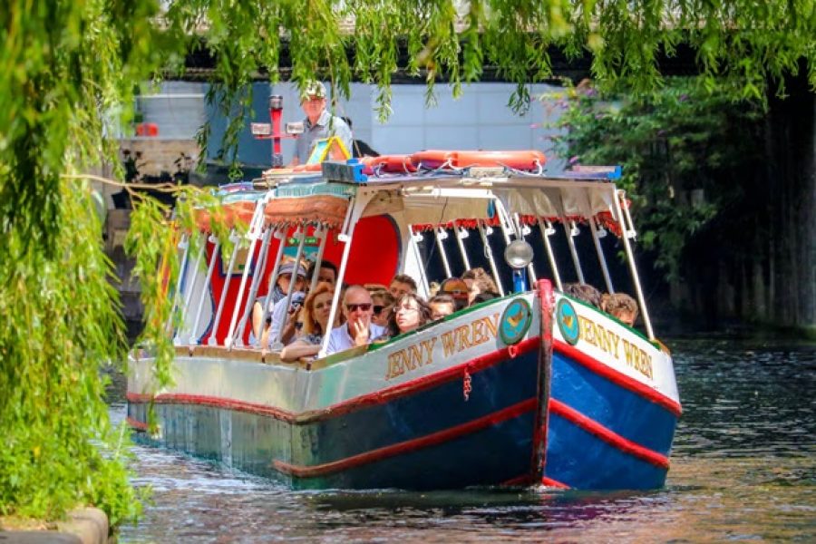 Canal Boat Ride on Camden Lock