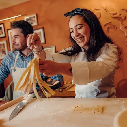 Pasta-Making Class with Prosecco & Antipasti
